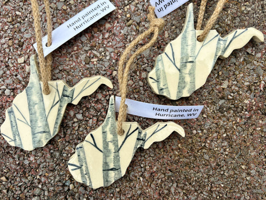 Birch Tree Ornament